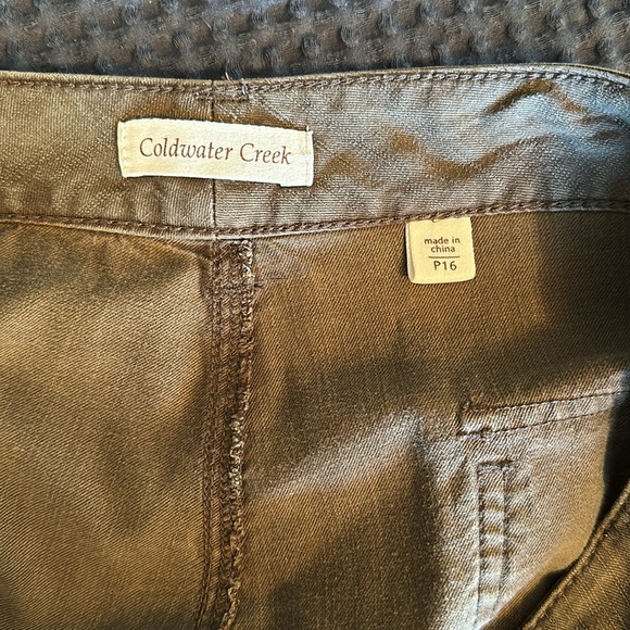 Coldwater Creek Cargo Pants with embellishments, 16P - Picture 5 of 8
